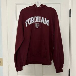 Fordham Champion Sweatshirt Maroon Size Medium